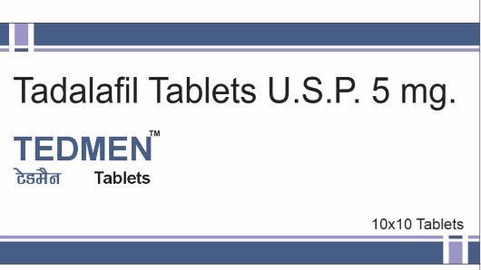 TEDMEN® 5 mg product pack